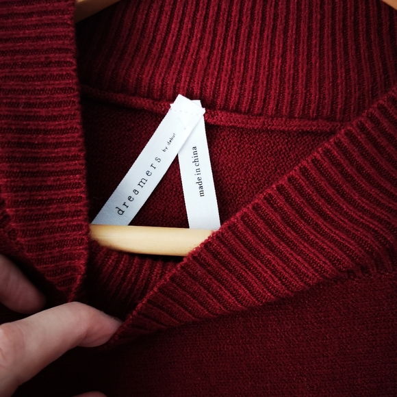 Dreamers by Debut | New with Tags wine coloured sweater - Picture 3 of 3